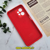 قاب گوشی Redmi Note 12 4G شیائومی سیلیکونی اورجینال پاک کنی سورا SORA درجه یک زیربسته محافظ لنزدار قرمز کد 468