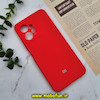 قاب گوشی Redmi Note 12 4G شیائومی سیلیکونی اورجینال پاک کنی سورا SORA درجه یک زیربسته محافظ لنزدار قرمز کد 468