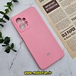قاب گوشی Redmi Note 12 4G شیائومی سیلیکونی اورجینال پاک کنی سورا SORA درجه یک زیربسته محافظ لنزدار صورتی کد 472