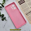 قاب گوشی Redmi Note 12 4G شیائومی سیلیکونی اورجینال پاک کنی سورا SORA درجه یک زیربسته محافظ لنزدار صورتی کد 472