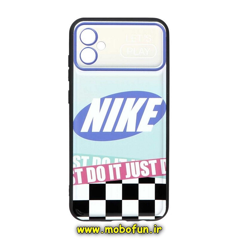 قاب گوشی Galaxy A05 سامسونگ فانتزی ژله ای محافظ لنزدار طرح نایکی NIKE کد 34