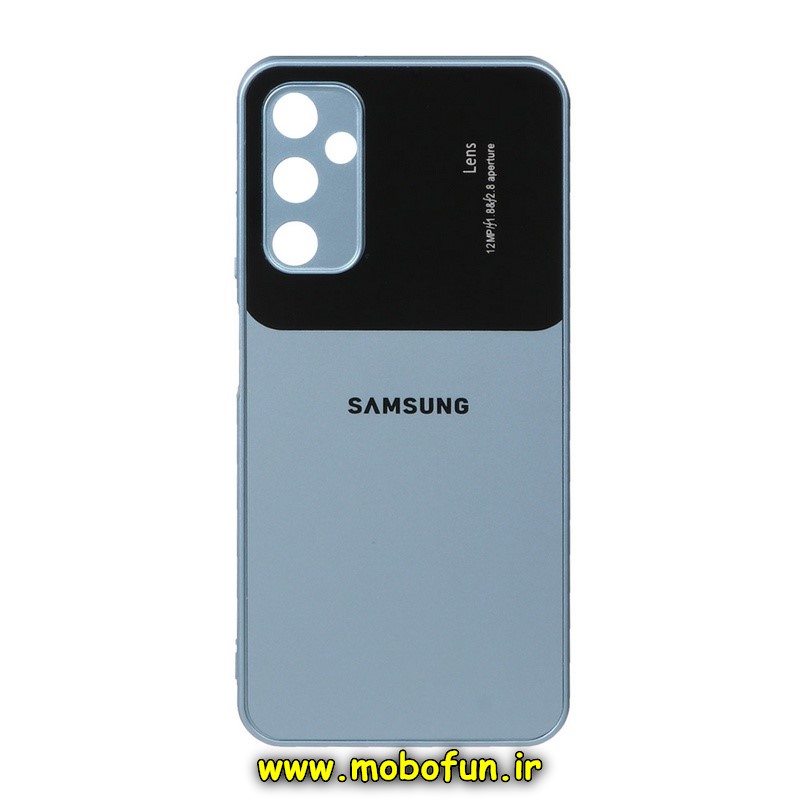 قاب گوشی Galaxy A05S سامسونگ PVD مدل Camera Lens محافظ لنز دار آبی کد 35