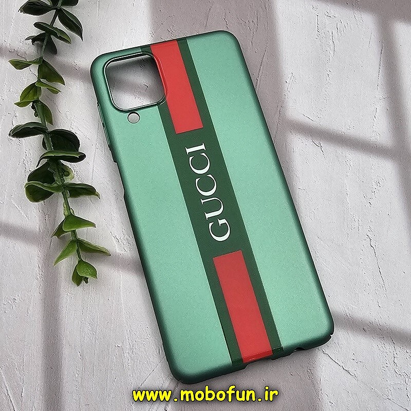 قاب گوشی Galaxy A12 - Galaxy M12 سامسونگ طرح طلقی هارد PC فانتزی گوچی GUCCI کد 1538