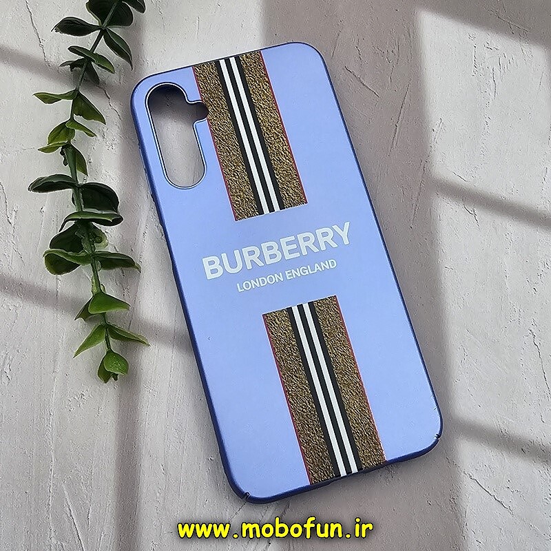 قاب گوشی Galaxy A14 4G - Galaxy A14 5G سامسونگ طرح طلقی هارد PC فانتزی باربری BURBERRY کد 777