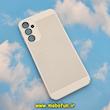 قاب گوشی Galaxy A24 سامسونگ طرح توری ساده Q SERIES محافظ لنزدار گلسی سفید کد 423