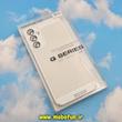 قاب گوشی Galaxy A24 سامسونگ طرح توری ساده Q SERIES محافظ لنزدار گلسی سفید کد 423