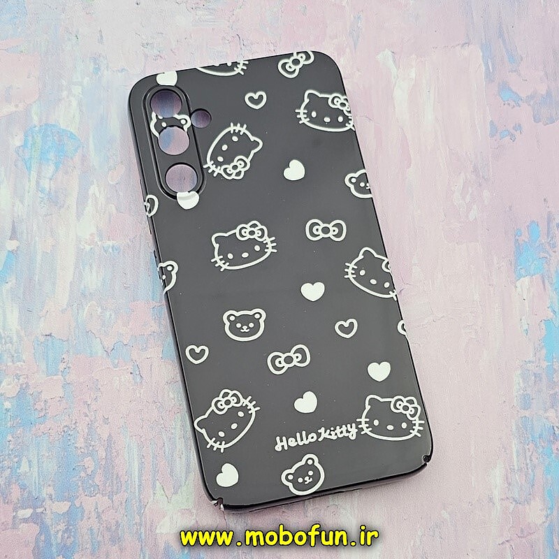 قاب گوشی Galaxy A34 سامسونگ طرح طلقی اورجینال هارد PC فانتزی کیتی KITTY محافظ لنزدار کد 587