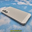 قاب گوشی Galaxy A34 سامسونگ طرح توری ساده Q SERIES محافظ لنزدار گلسی سفید کد 599