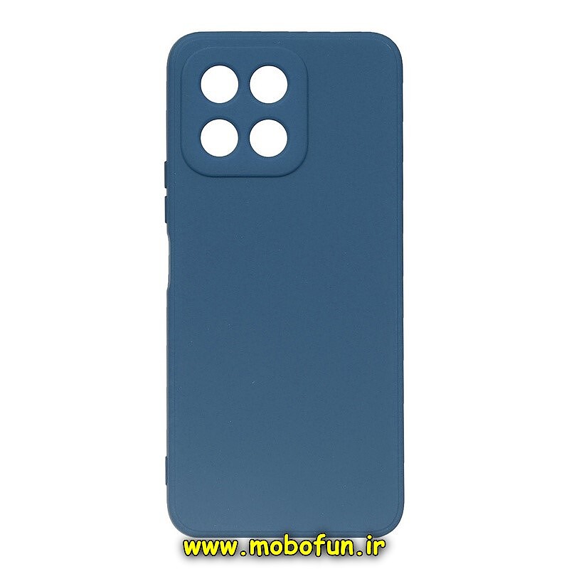 قاب گوشی Honor X6 4G - Honor X8 5G هوآوی طرح سیلیکونی ژله ای TPU سرمه ای کد 185