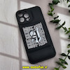 قاب گوشی iPhone 13 Pro Max آیفون سیلیکون ژله ای پافر PC زیر بسته محافظ لنز دار اسپرت کلاسیک مشکی کد 678