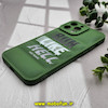 قاب گوشی iPhone 13 Pro Max آیفون سیلیکون ژله ای پافر PC زیر بسته محافظ لنز دار اسپرت RUN LIKE HELL سبز کد 681