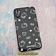 قاب گوشی iPhone X - iPhone XS آیفون طرح طلقی اورجینال هارد PC فانتزی کیتی KITTY محافظ لنزدار کد 624