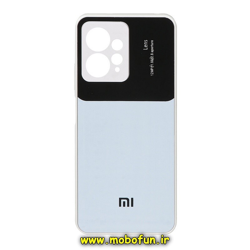 قاب گوشی Redmi Note 12 4G شیائومی PVD مدل Camera Lens محافظ لنز دار سفید کد 485
