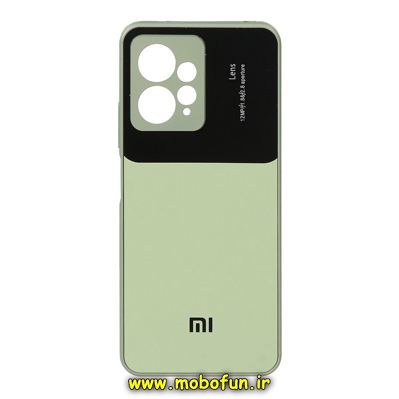 قاب گوشی Redmi Note 12 4G شیائومی PVD مدل Camera Lens محافظ لنز دار سبز کد 486