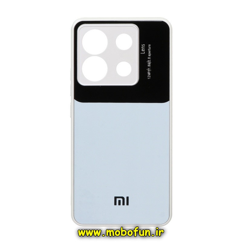 قاب گوشی Redmi Note 13 Pro 5G شیائومی PVD مدل Camera Lens محافظ لنز دار سفید کد 4