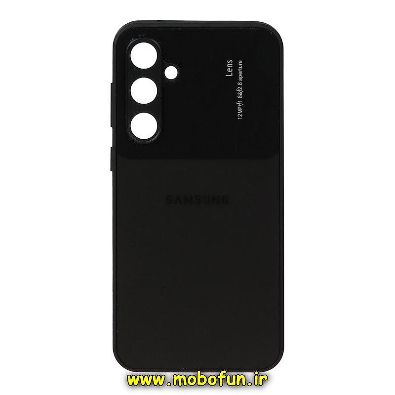 قاب گوشی Galaxy S23 FE سامسونگ PVD مدل Camera Lens محافظ لنز دار مشکی کد 55