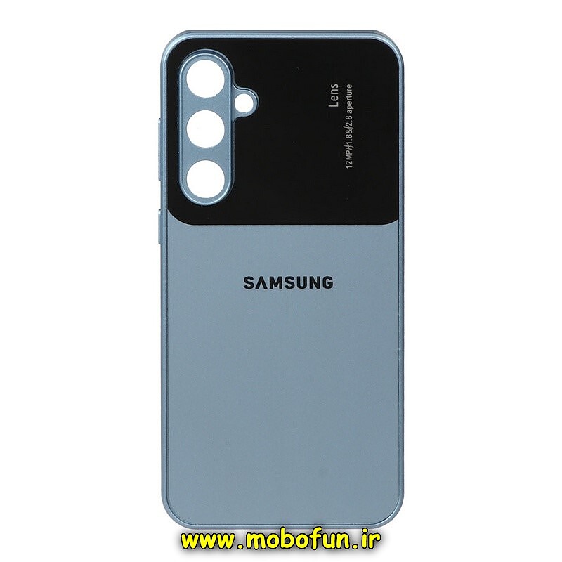قاب گوشی Galaxy S23 FE سامسونگ PVD مدل Camera Lens محافظ لنز دار آبی کد 57