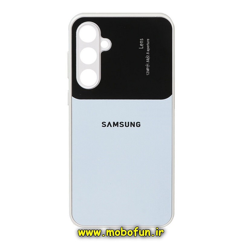 قاب گوشی Galaxy S23 FE سامسونگ PVD مدل Camera Lens محافظ لنز دار سفید کد 58