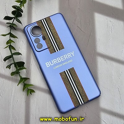 قاب گوشی Xiaomi 12 Pro شیائومی طرح طلقی هارد PC فانتزی باربری BURBERRY کد 45