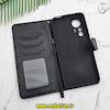کیف گوشی Xiaomi 12T - Xiaomi 12T Pro شیائومی مگنتی طرح چرم کتابی محافظ لنزدار مشکی کد 242