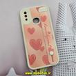 قاب گوشی Galaxy A10S سامسونگ دستبندی سیلیکونی فانتزی قلبی صورتی Fashion محافظ لنز دار کد 769