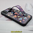 قاب گوشی Galaxy A10S سامسونگ دستبندی سیلیکونی فانتزی قلبی رنگی Fashion محافظ لنز دار کد 770