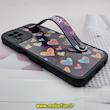 قاب گوشی Galaxy A12 - Galaxy M12 سامسونگ دستبندی سیلیکونی فانتزی Fashion محافظ لنز دار طرح قلب رنگی کد 1546