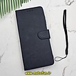 کیف گوشی Galaxy A12 - Galaxy M12 سامسونگ مگنتی طرح چرم کتابی سرمه ای کد 1550