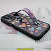 قاب گوشی Galaxy A13 4G سامسونگ دستبندی سیلیکونی فانتزی Fashion محافظ لنز دار طرح قلب رنگی کد 898