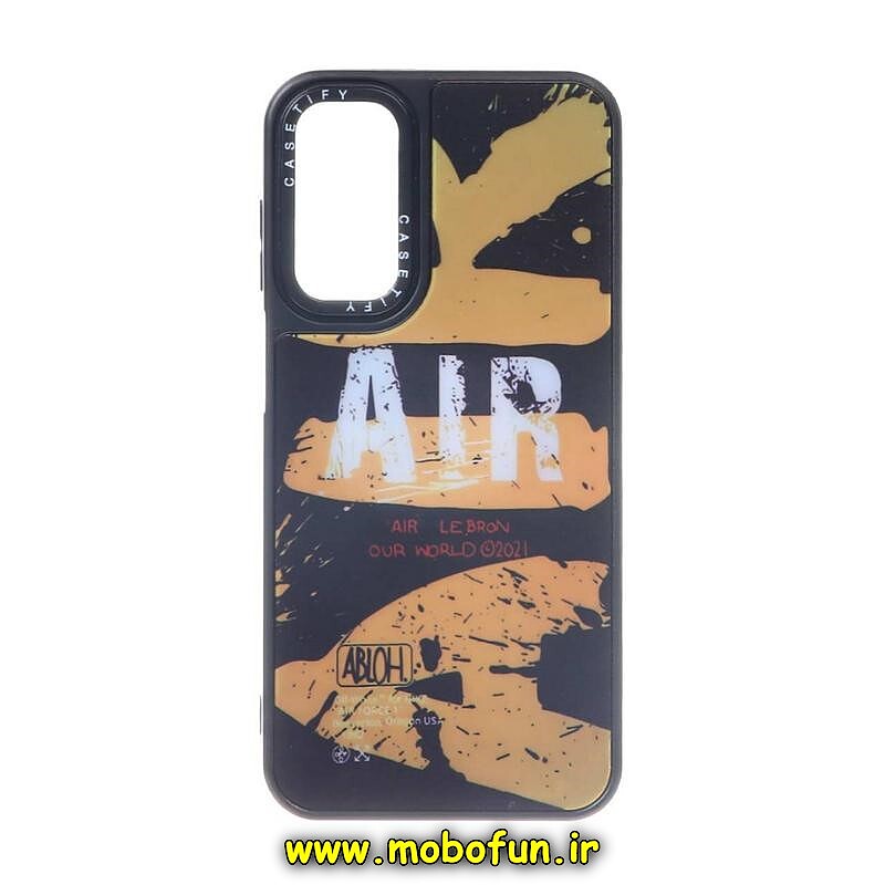قاب گوشی Galaxy A15 سامسونگ پشت گلس مات اورجینال CASETIFY طرح نایکی AIR کد 24