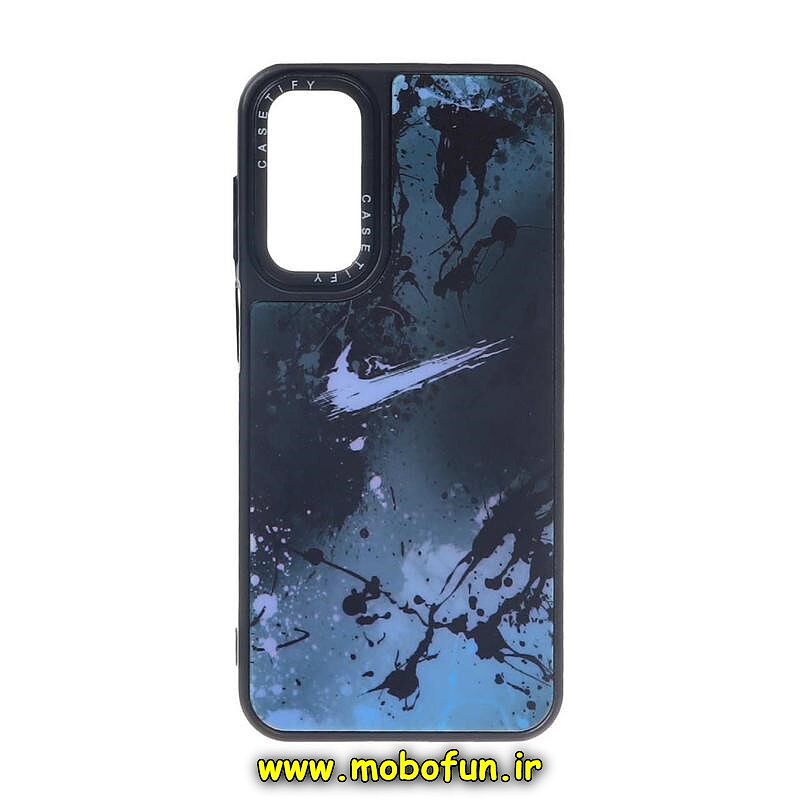 قاب گوشی Galaxy A15 سامسونگ پشت گلس مات اورجینال CASETIFY طرح نایکی NIKE کد 26