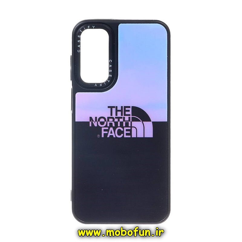 قاب گوشی Galaxy A15 سامسونگ پشت گلس مات اورجینال CASETIFY طرح THE NORTH FACE کد 31