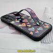 قاب گوشی Galaxy A24 سامسونگ دستبندی سیلیکونی فانتزی Fashion محافظ لنز دار طرح قلبی رنگی کد 431