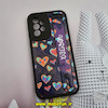 قاب گوشی Galaxy A33 5G سامسونگ دستبندی سیلیکونی فانتزی Fashion محافظ لنز دار طرح قلبی رنگی کد 646