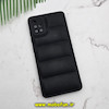 قاب گوشی Galaxy A51 سامسونگ سیلیکون ژله ای پافر PC زیر بسته محافظ لنز دار مشکی کد 1001