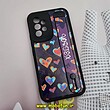 قاب گوشی Galaxy A53 5G سامسونگ دستبندی سیلیکونی فانتزی Fashion محافظ لنز دار طرح قلبی رنگی کد 861