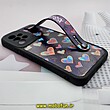 قاب گوشی Galaxy A53 5G سامسونگ دستبندی سیلیکونی فانتزی Fashion محافظ لنز دار طرح قلبی رنگی کد 861