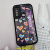 قاب گوشی Redmi Note 8 - Redmi Note 8 2021 شیائومی دستبندی سیلیکونی فانتزی Fashion محافظ لنز دار قلبی رنگی کد 1090