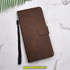 کیف گوشی Galaxy S10 Plus سامسونگ مگنتی طرح چرم کتابی محافظ لنزدار قهوه ای کد 175