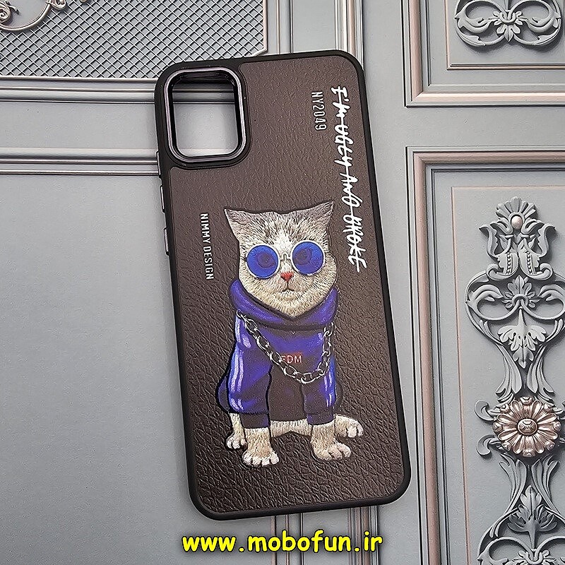 قاب گوشی Galaxy A04E سامسونگ طرح دار فانتزی لاکچری LUX متال کیس سیلیکونی کد 127