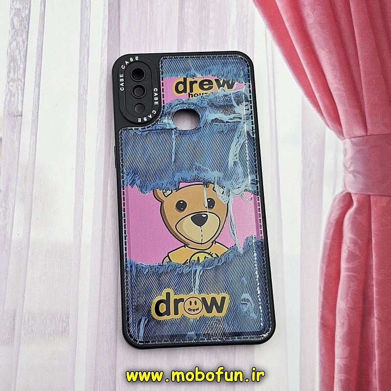 قاب گوشی Galaxy A10S سامسونگ فانتزی ژله ای اورجینال CASE CASE طرح خرس TEDY محافظ لنز دار کد 771