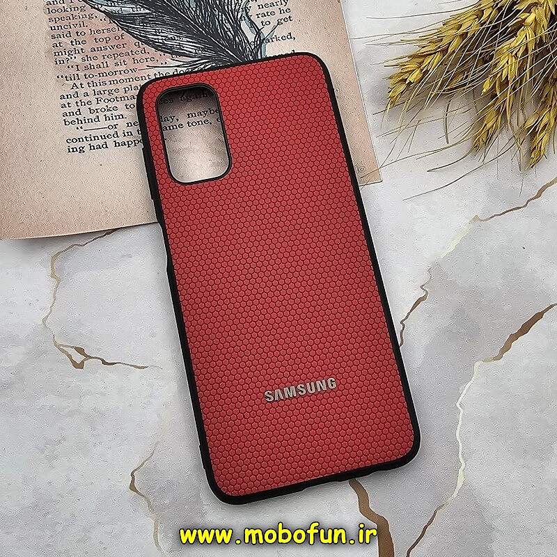 قاب گوشی Galaxy A13 4G - Galaxy A04S سامسونگ اورجینال چرمی Ultra Case اولترا کیس Q Series قرمز کد 914