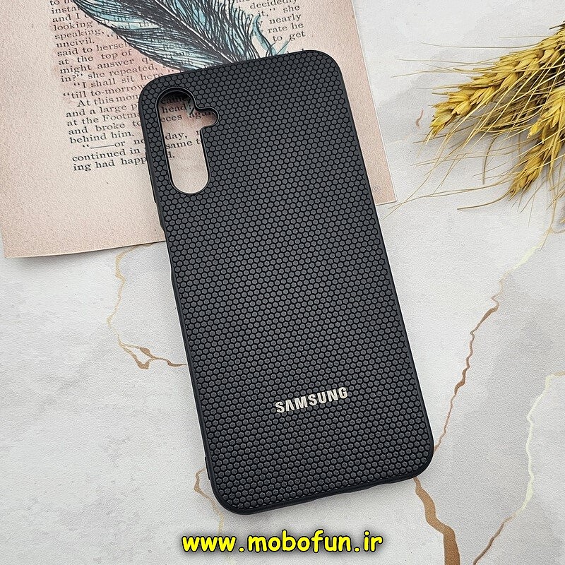 قاب گوشی Galaxy A14 4G - Galaxy A14 5G سامسونگ اورجینال چرمی Ultra Case اولترا کیس Q Series مشکی کد 811
