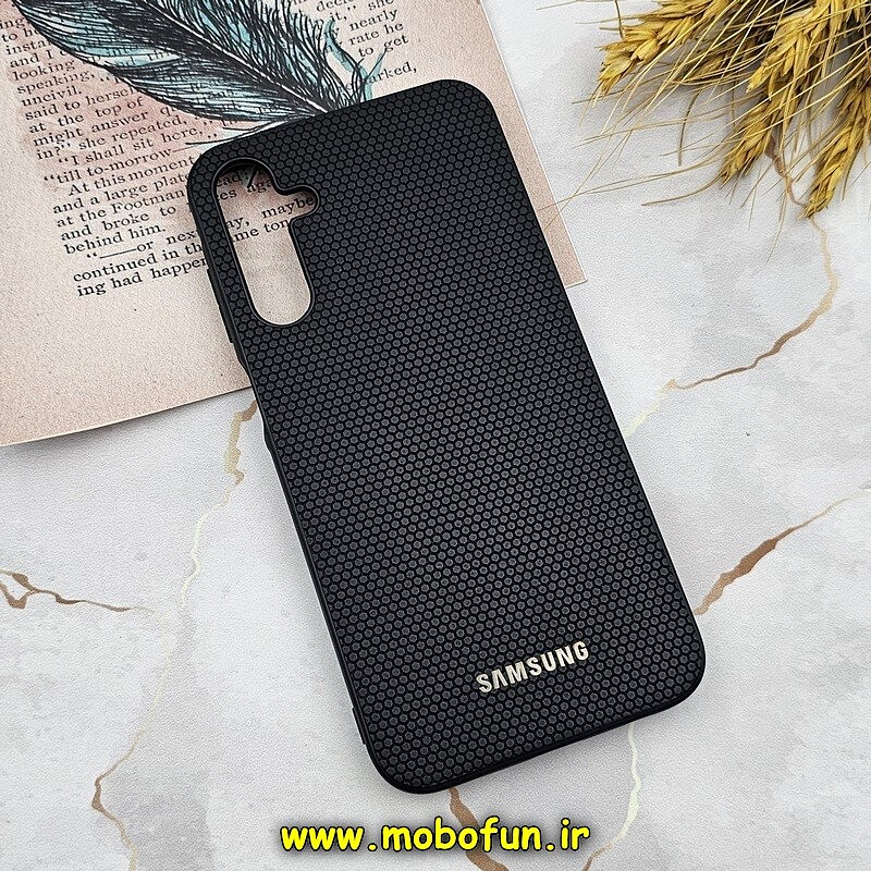 قاب گوشی Galaxy A15 سامسونگ اورجینال چرمی Ultra Case اولترا کیس Q Series مشکی کد 57