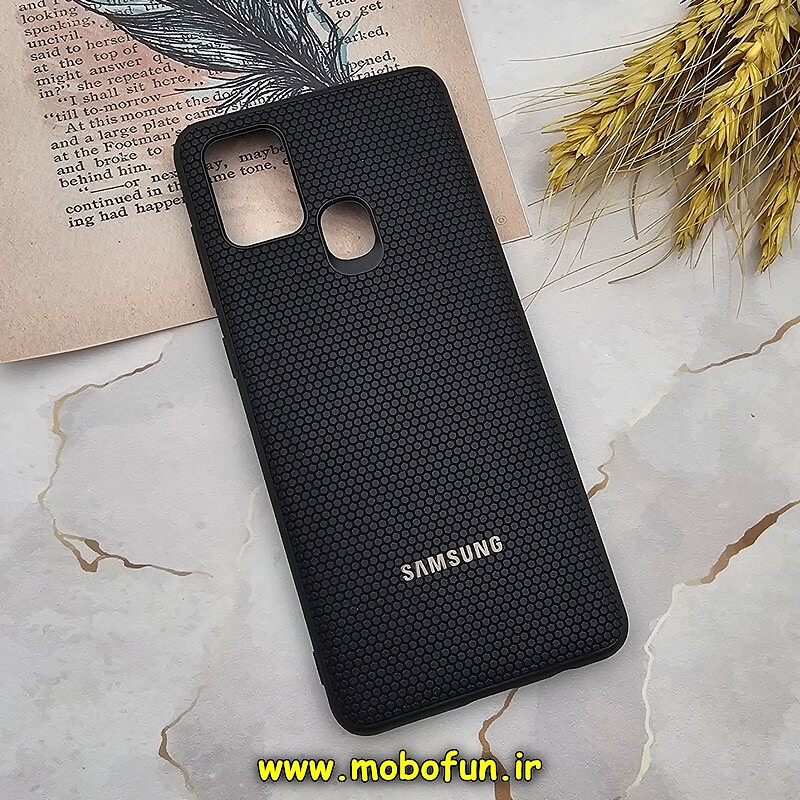 قاب گوشی Galaxy A21S سامسونگ اورجینال چرمی Ultra Case اولترا کیس Q Series مشکی کد 927