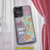 قاب گوشی Galaxy A22 4G - Galaxy M32 4G سامسونگ فانتزی ژله ای اورجینال CASE CASE طرح LUCKY BEAR محافظ لنز دار کد 742