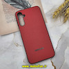 قاب گوشی Galaxy A24 سامسونگ اورجینال چرمی Ultra Case اولترا کیس Q Series قرمز کد 437