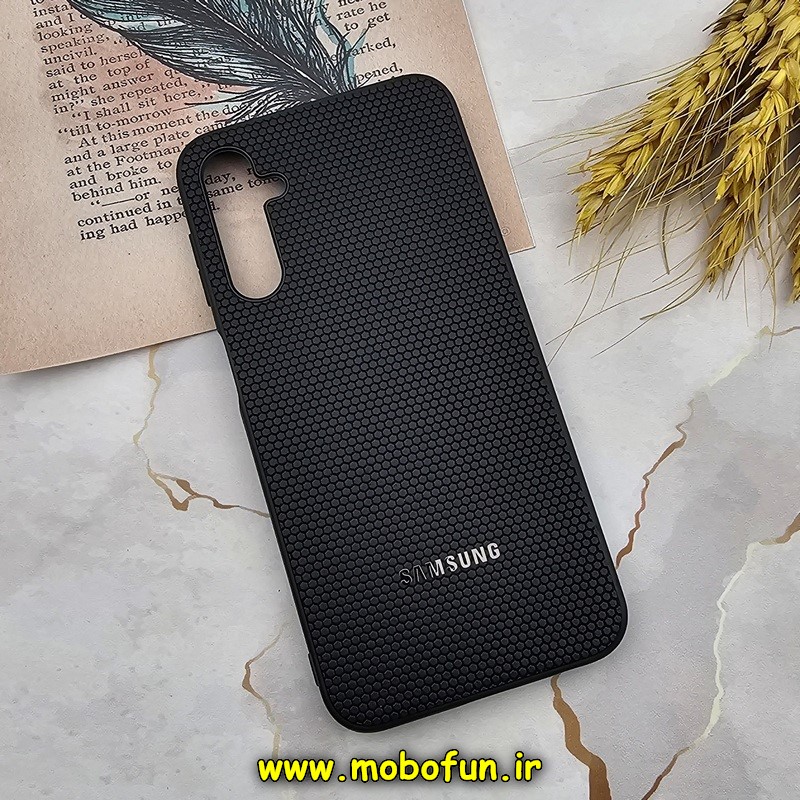 قاب گوشی Galaxy A24 سامسونگ اورجینال چرمی Ultra Case اولترا کیس Q Series مشکی کد 439