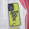 قاب گوشی Galaxy A33 5G سامسونگ فانتزی ژله ای اورجینال CASE CASE طرح نایکی JUST DO IT محافظ لنز دار کد 656