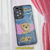 قاب گوشی Galaxy A33 5G سامسونگ فانتزی ژله ای اورجینال CASE CASE طرح خرس TEDY محافظ لنز دار کد 658